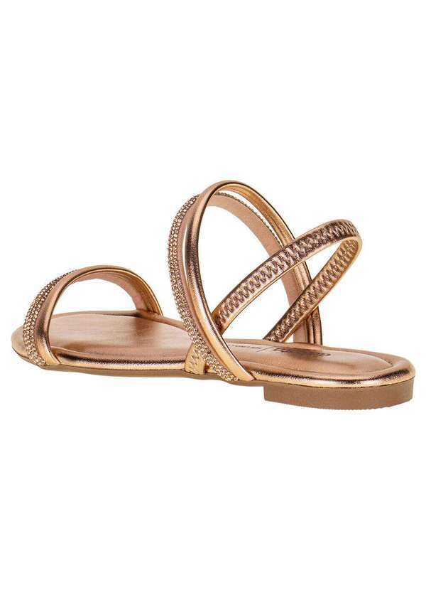 Dakota - Sandália Feminina Rasteira Dakota - Y6972 - Bronze 3