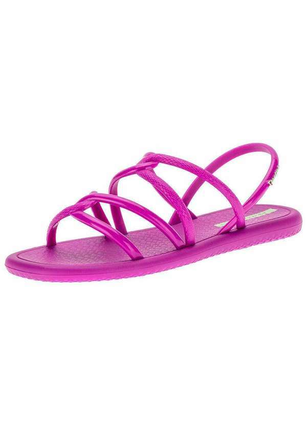 Ipanema - Sandália Feminina Rasteira Meu Sol Ipanema - 27135 - Roxo