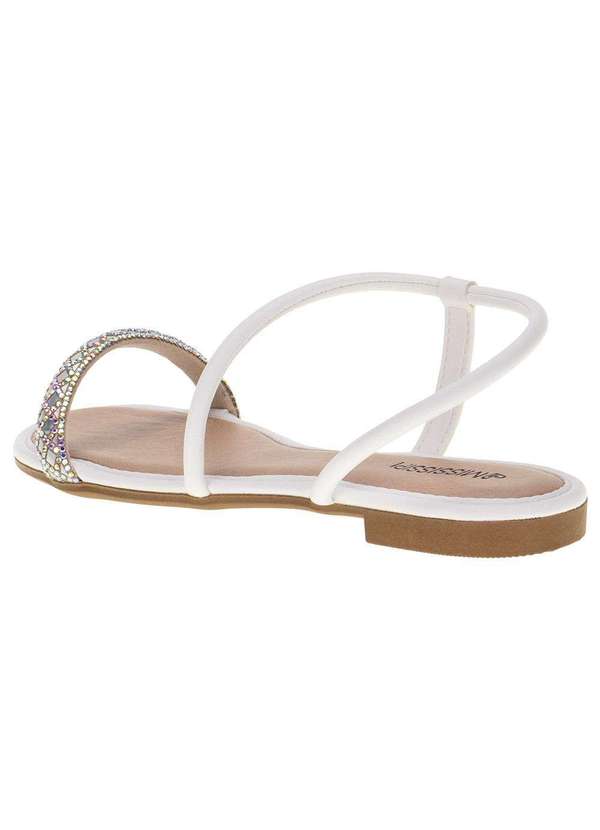 Mississipi - Sandália Feminina Rasteira Mississipi - Mi351 - Branco 3