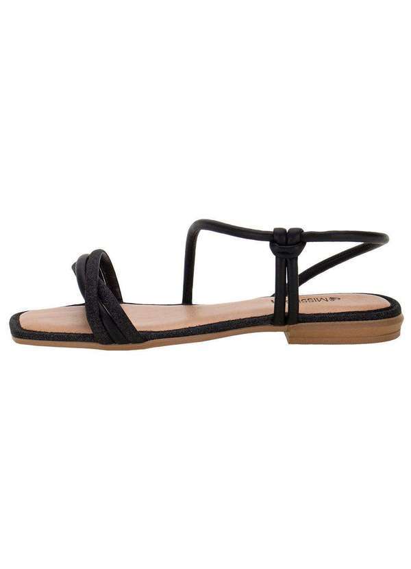 Mississipi - Sandália Feminina Rasteira Mississipi - Q9661 - Preto 2