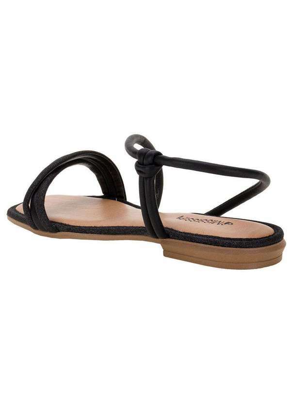 Mississipi - Sandália Feminina Rasteira Mississipi - Q9661 - Preto 3