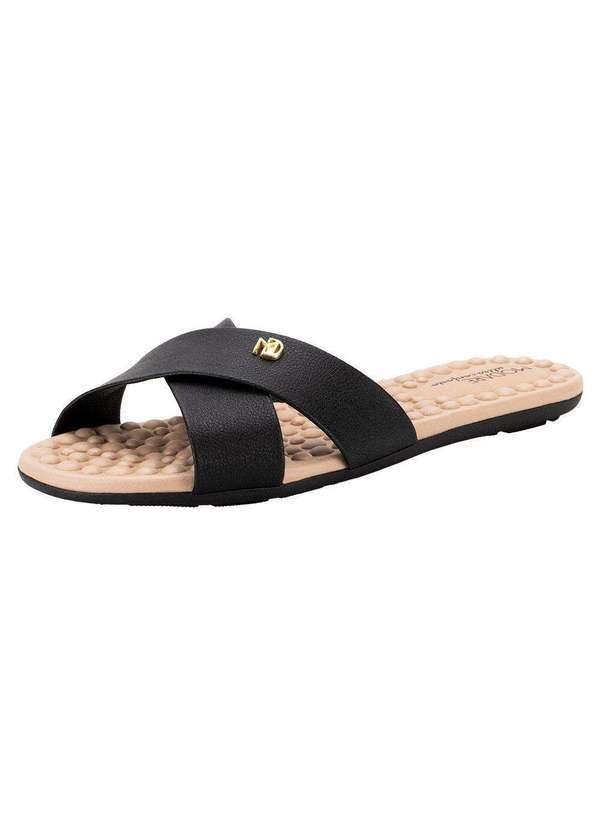 Modare - Sandália Feminina Rasteira Modare - 7163105 - Preto 04