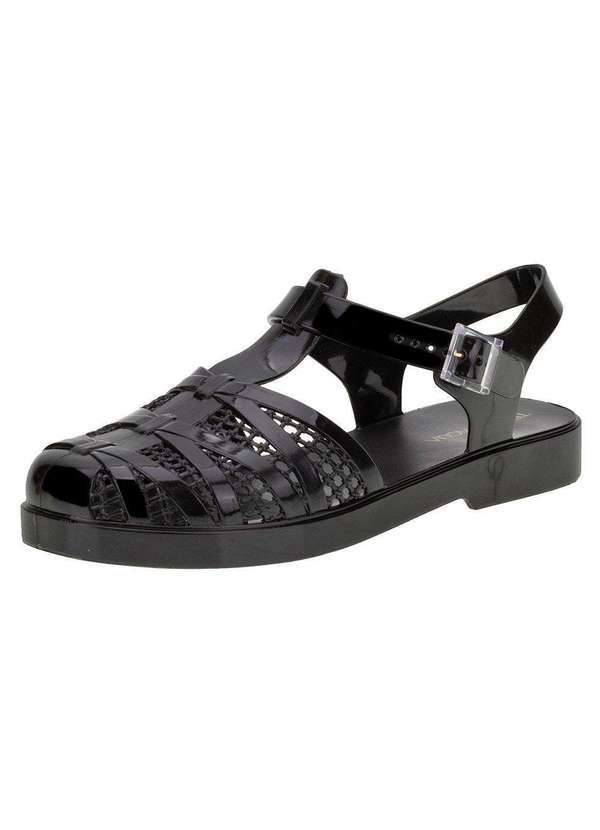 Terra & Agua - Sandália Feminina Terra & Água - 790000 - Preto