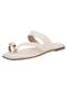 Moleca - Tamanco Feminino Flat Moleca 8506209 - Marfim - variação: - Marfim