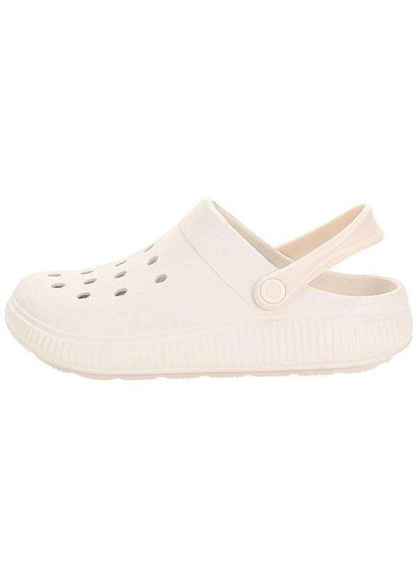 Moleca - Clog Feminino Moleca 5832100 Branco/Off 2