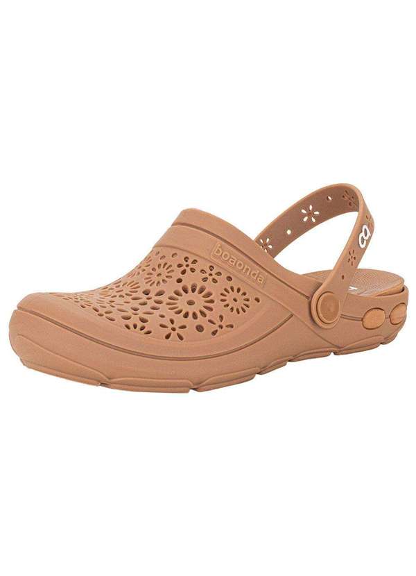 Boaonda - Clogs Feminino Nellie Boaonda 1317 - Canela