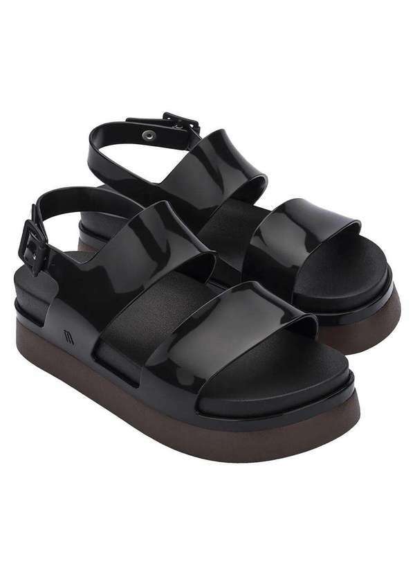 Melissa Cosmic Sandal Next Gen 33803 - Preto/Café - Clovis Calcados