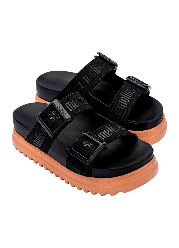 Melissa - Melissa Cozy M-Lover Platform 35977 - Preto/Bege