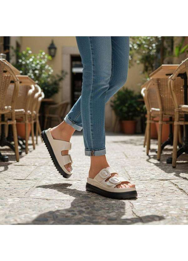 Melissa - Melissa Cozy Platform 36158 Bege/Preto 2