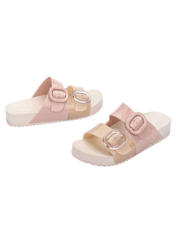 Melissa Cozy Slide AD Sandali Bassi Donna Con Fibbia, Rosa, Suola Leggera In PVC Espanso, Taglia 38 EU - Comfort E Stile Vintage