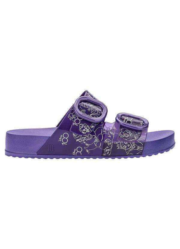 Melissa - Melissa Cozy Slide Disney 100 33954 - Roxo