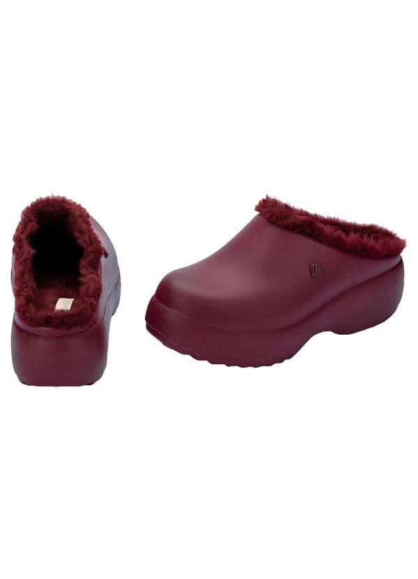 Melissa - Melissa Free Clog Fluffy Platform 35994 - Vinho 3