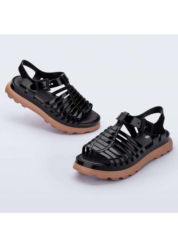 Melissa - Melissa Gloria Platform 35976 - Preto/Café 3