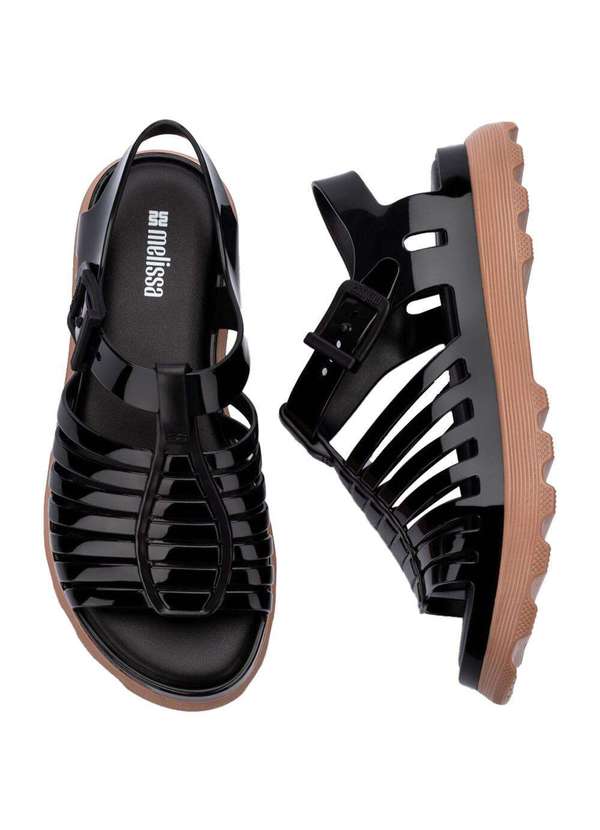 Melissa - Melissa Gloria Platform 35976 - Preto/Café 4