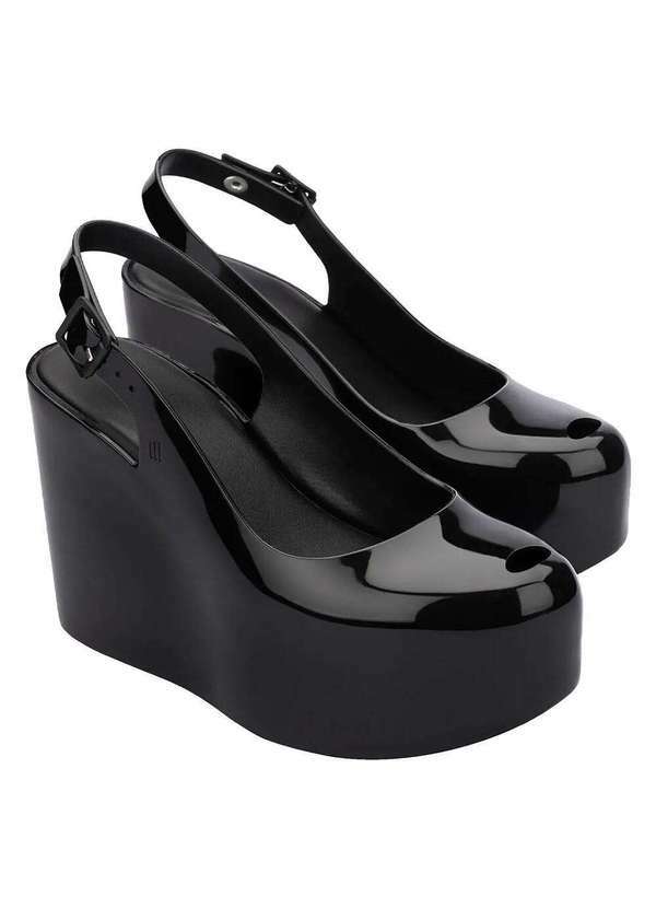 Melissa - Melissa Groovy Wedge 33925 - Preto