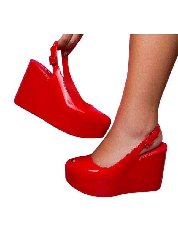 Melissa - Melissa Groovy Wedge 33925 - Vermelho 2