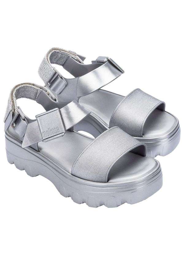 Melissa - Melissa Kick Off Sandal Metallic 36081 - Prata