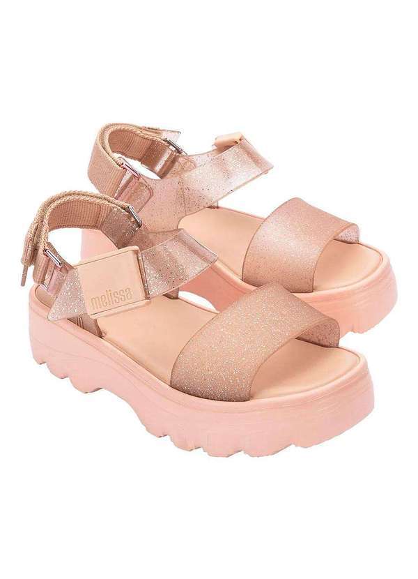 Melissa - Melissa Kick Off Sandal Shiny 33888 - Salmão