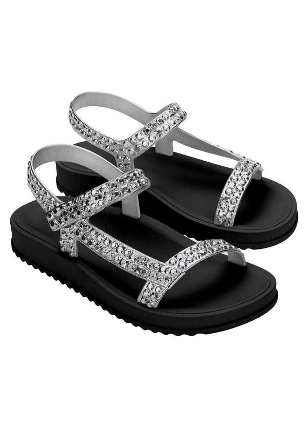 Melissa - Melissa Lust 35756 - Preto/Prata 1
