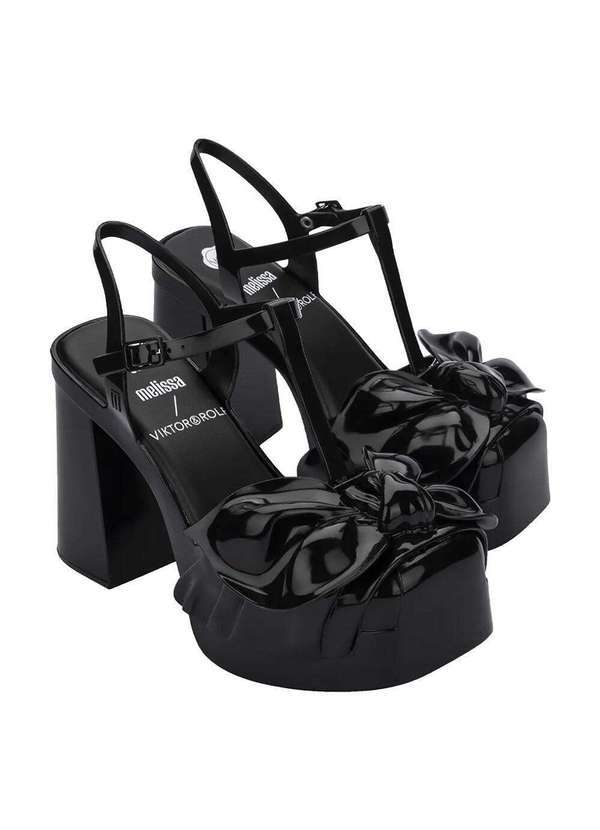 Melissa - Melissa Party Heel Tie Viktor And Rolf 33599 - Preto