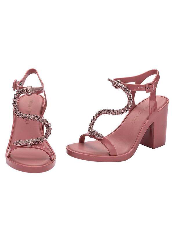 Melissa - Melissa Snake Block  Bo.Bô 35775 - Rosa 3