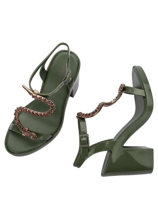 Melissa - Melissa Snake Block  Bo.Bô 35775 - Verde 4