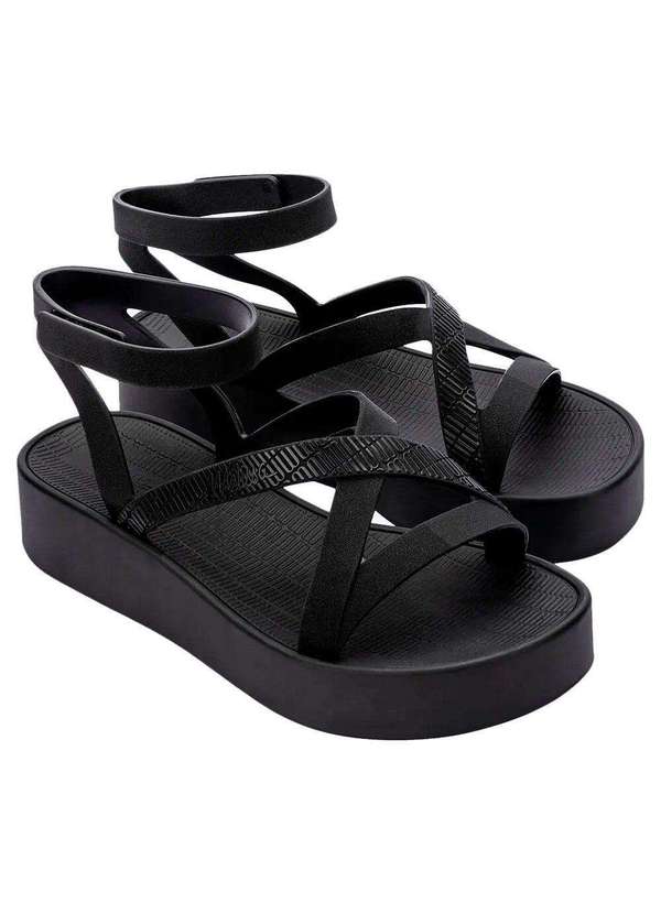 Melissa - Melissa Sun Barra Platform 36065 Preto