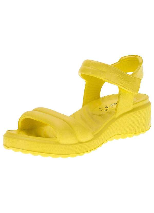 Piccadilly - Sandália Anabela Marshmallow Piccadilly - C226001 - Amarelo