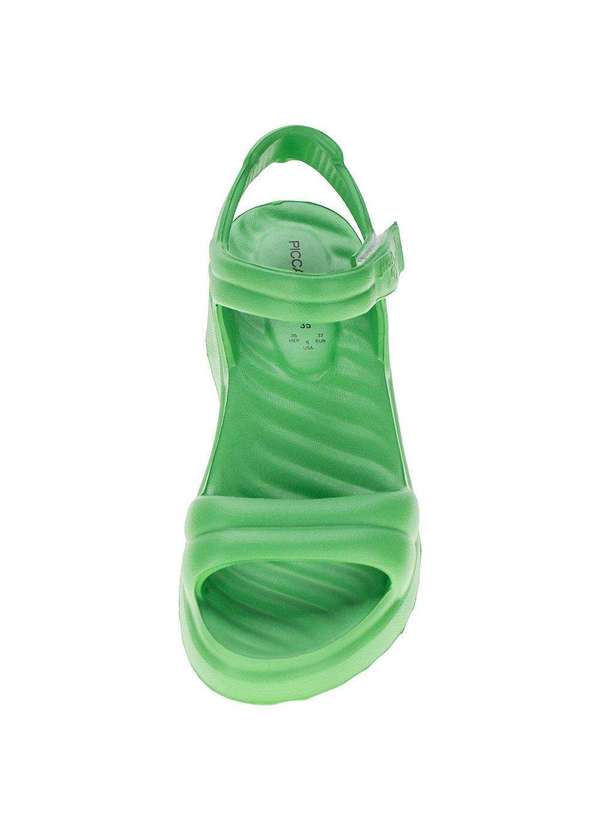 Piccadilly - Sandália Anabela Marshmallow Piccadilly - C226001 - Verde 5