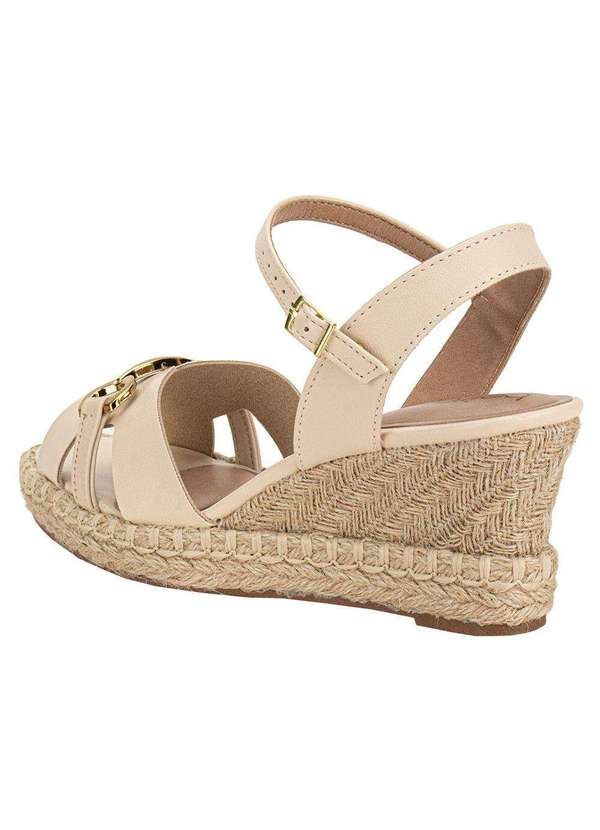Beira Rio - Sandália Feminina Anabela Beira Rio 8486119 - Natural 3
