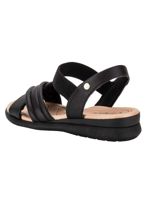 Campesi - Sandália Feminina Anabela Campesi Cp641 - Preto 3