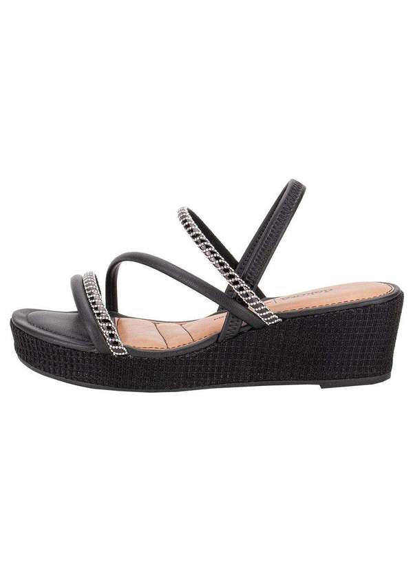 Dakota - Sandália Feminina Anabela Dakota Y8321 - Preto 2