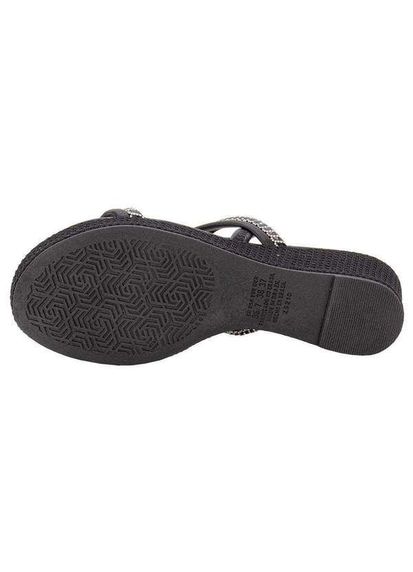 Dakota - Sandália Feminina Anabela Dakota Y8321 - Preto 4