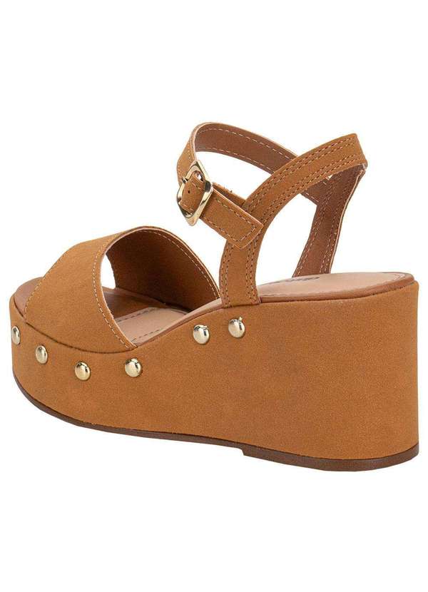 Dakota - Sandália Feminina Anabela Dakota Y9542 - Caramelo 3