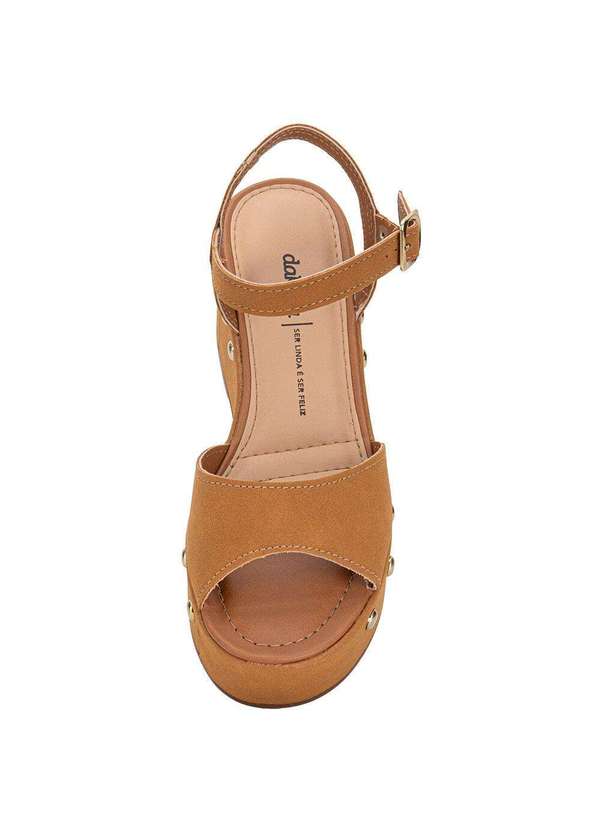 Dakota - Sandália Feminina Anabela Dakota Y9542 - Caramelo 5