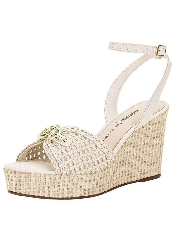 Dakota - Sandália Feminina Anabela Dakota Y9871 - Branco/Off