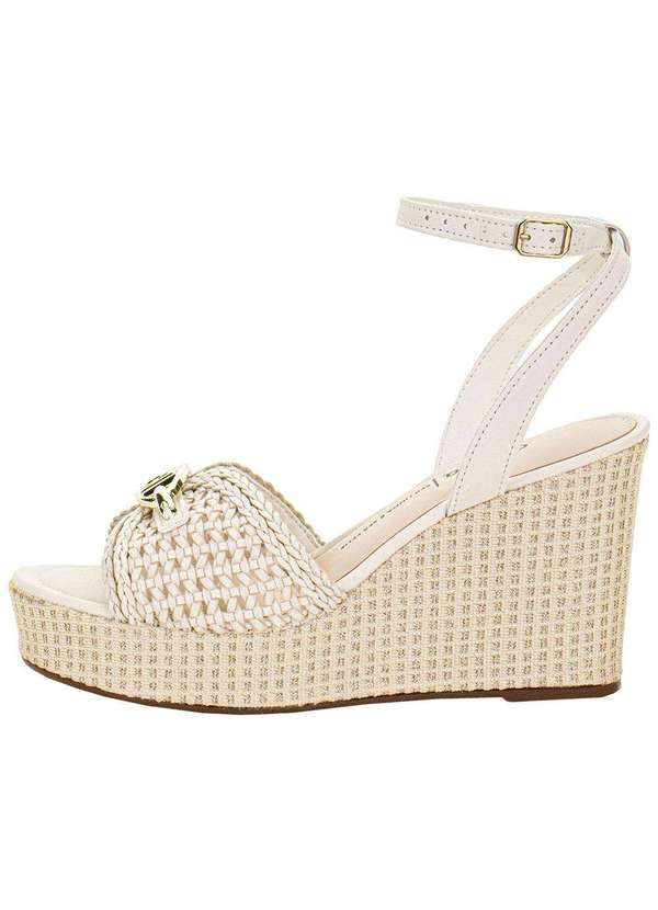 Dakota - Sandália Feminina Anabela Dakota Y9871 - Branco/Off 2