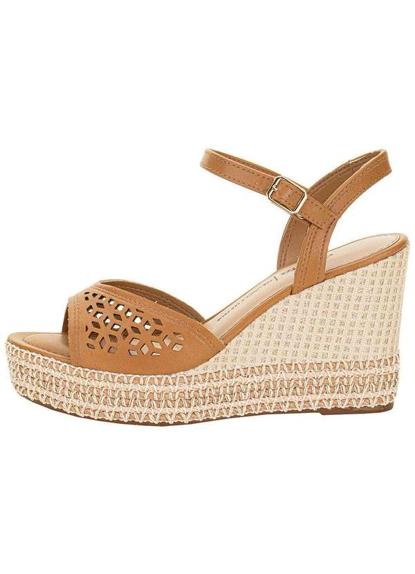 Dakota - Sandália Feminina Anabela Dakota Y9872 - Camel 2