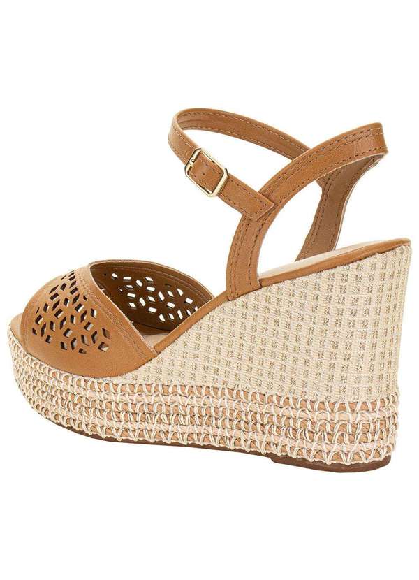 Dakota - Sandália Feminina Anabela Dakota Y9872 - Camel 3