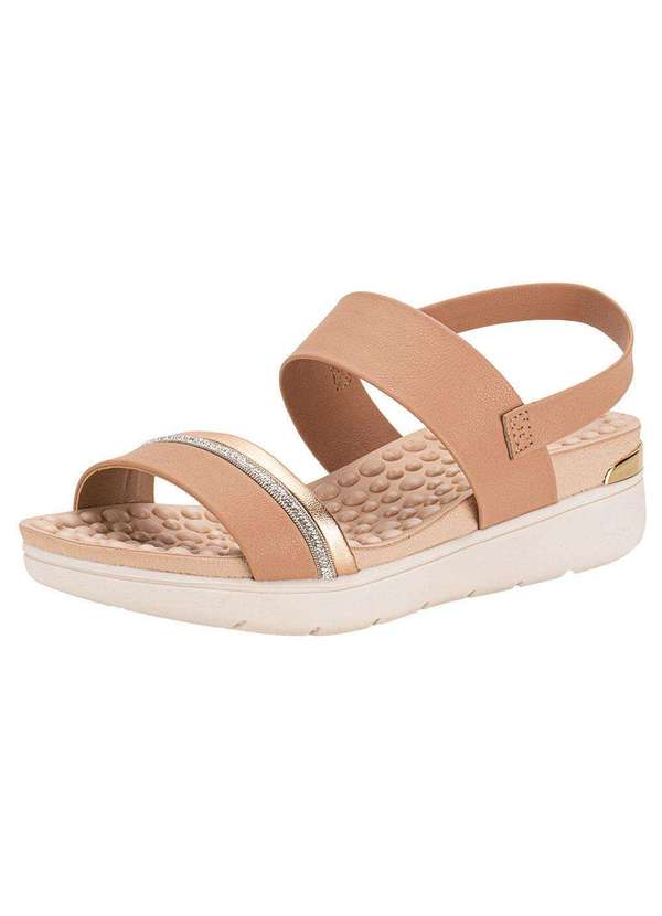 Modare - Sandália Feminina Anabela Modare 7151128 - Salmão