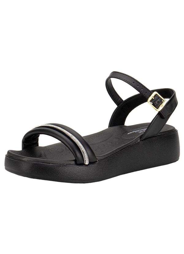 Modare - Sandália Feminina Anabela Modare 7189112 - Preto