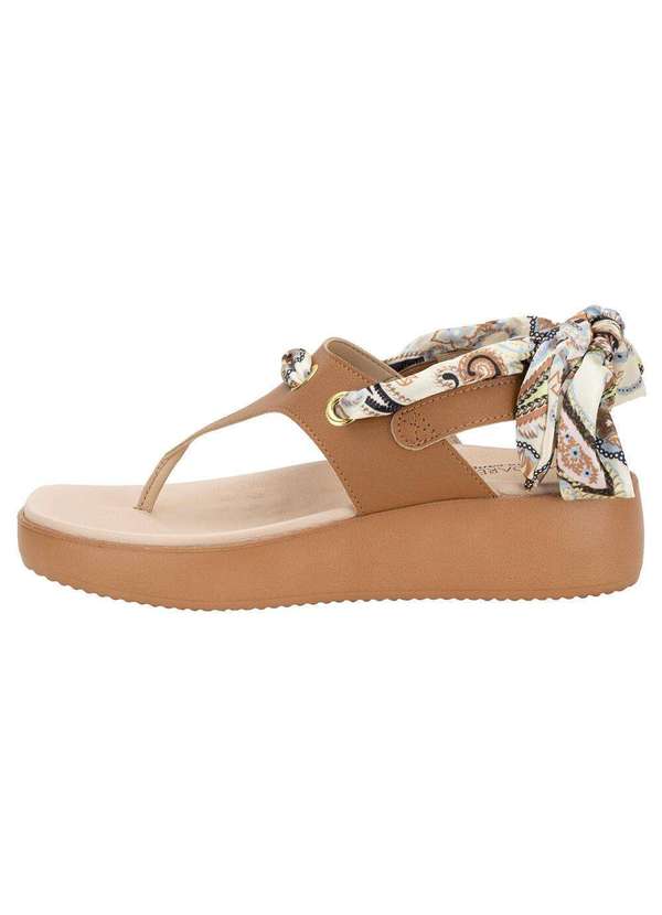 Modare - Sandália Feminina Anabela Modare 7189113 Camel 3