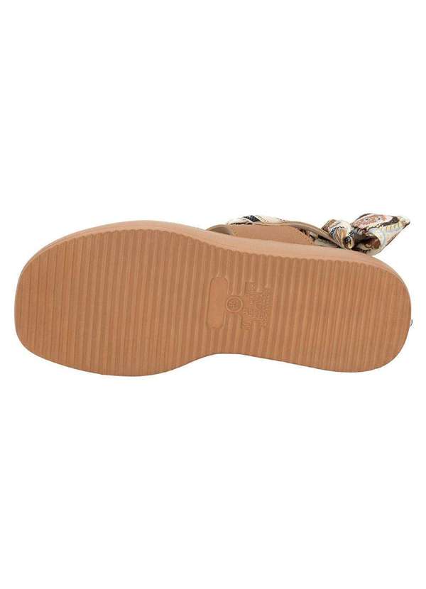 Modare - Sandália Feminina Anabela Modare 7189113 Camel 4