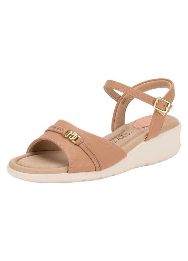 Modare - Sandália Feminina Anabela Modare 7190104 - Salmão