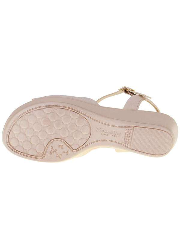 Piccadilly - Sandália Feminina Anabela Piccadilly - 540317 - Natural 4