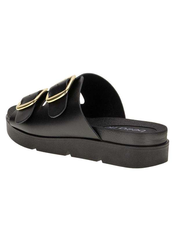 Beira Rio - Sandália Feminina Conforto Beira Rio 8387535 - Preto 3
