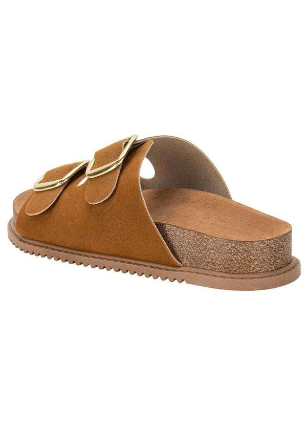 Beira Rio - Sandália Feminina Conforto Beira Rio 8523108 - Camel 3