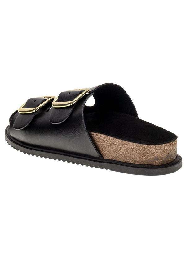 Beira Rio - Sandália Feminina Conforto Beira Rio 8523108 - Preto 3