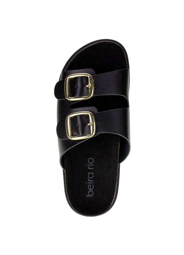 Beira Rio - Sandália Feminina Conforto Beira Rio 8523108 - Preto 5