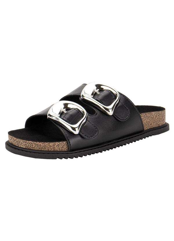 Beira Rio - Sandália Feminina Conforto Beira Rio 8523116 - Preto 1